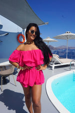 PINK TRINITARIA ROMPER