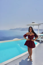LOLA DRESS - WINE