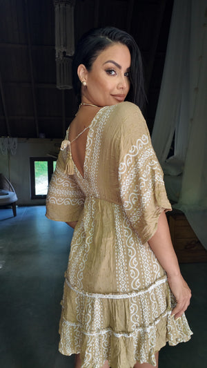 AMOUR DRESS - SAND