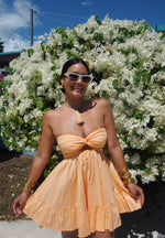 POLLY DRESS - SALMON