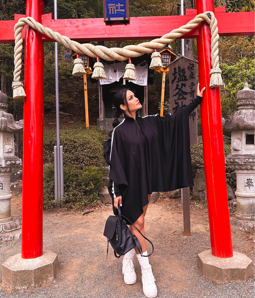 FUJI CAPE DRESS
