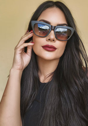 NAOMI SUNGLASSES - Animal Matte