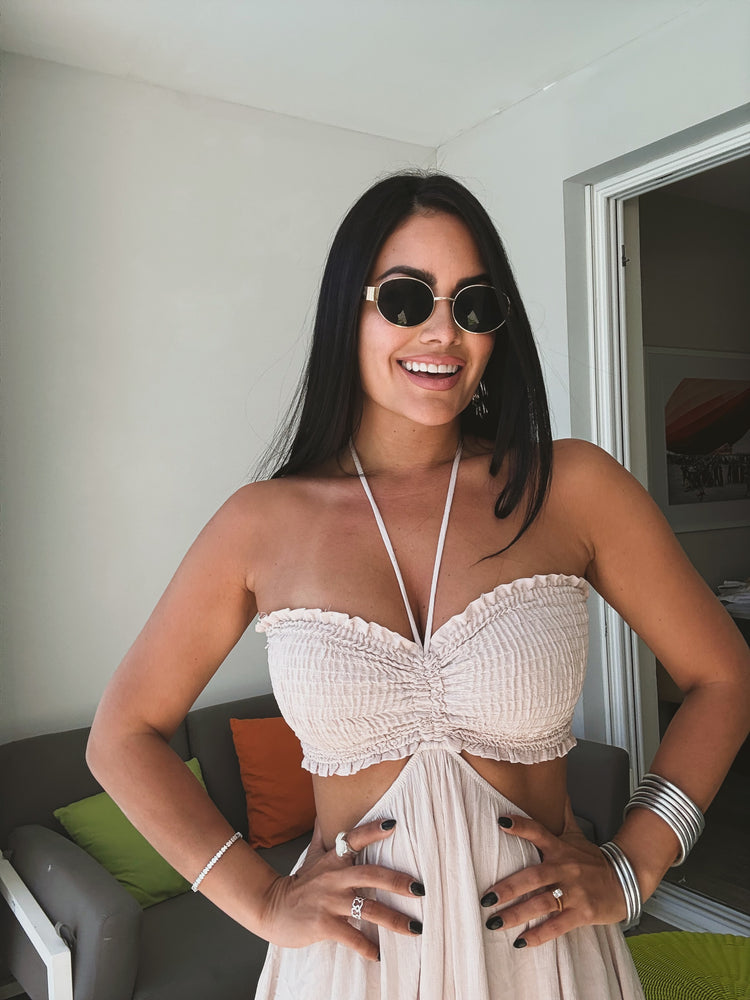 PUNTA CANA LINEN V ROMPER