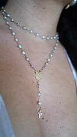 PEARL LAYERED ROSARY
