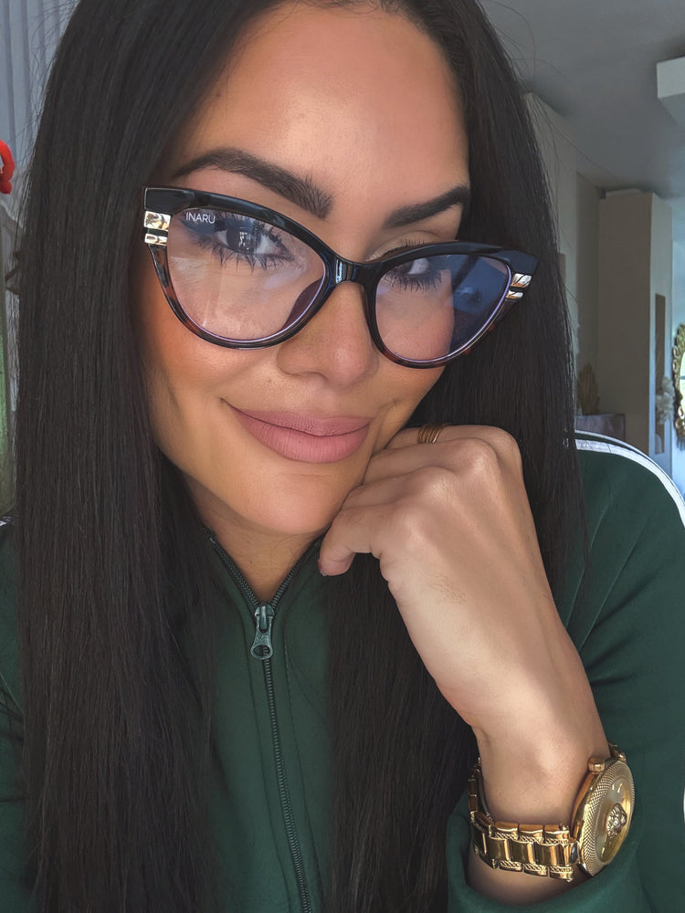 LYNX SUNGLASSES - BLACK/CLEAR