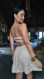 POLLY DRESS - SAND
