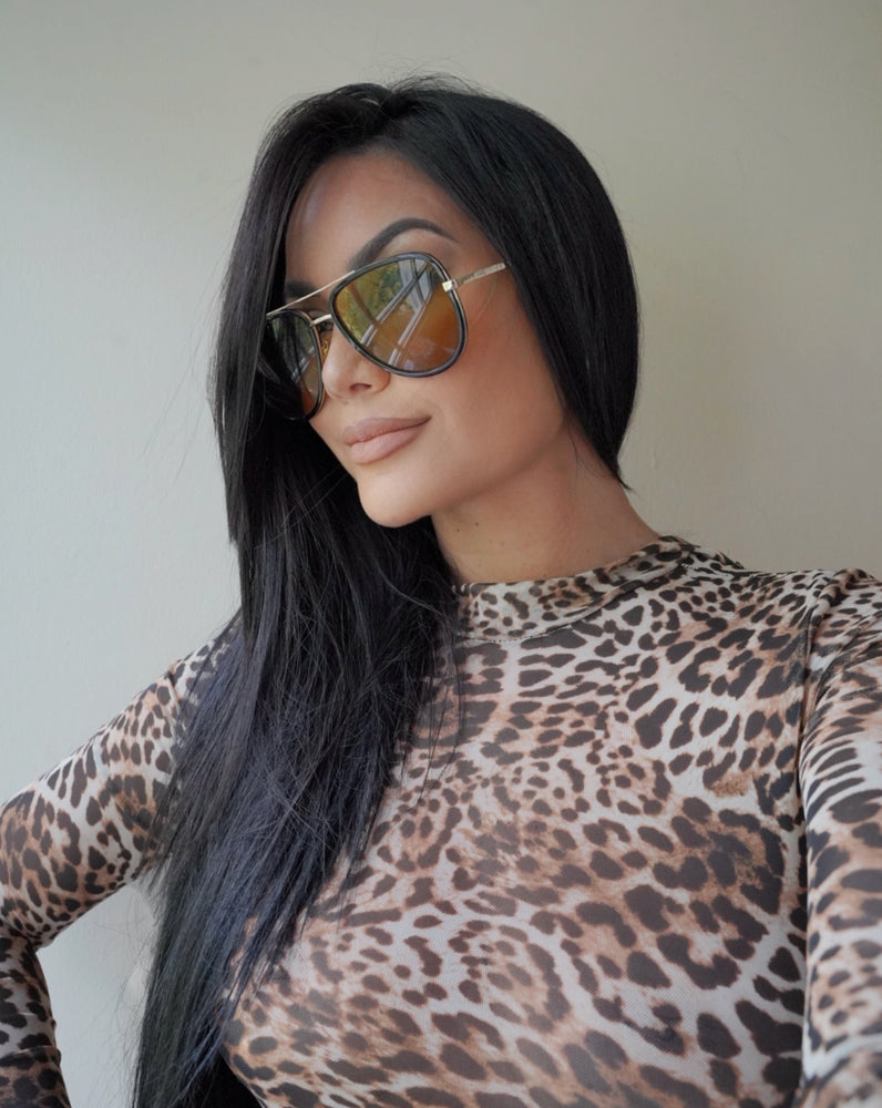 EARHART SUNGLASSES - Black Olive