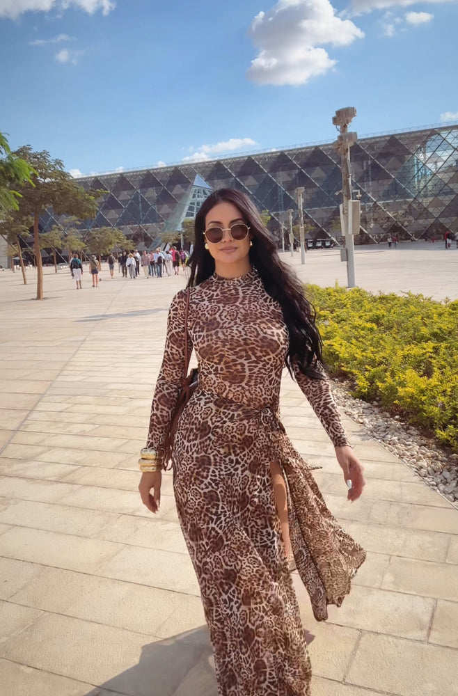 GEM LEOPARD MESH SET