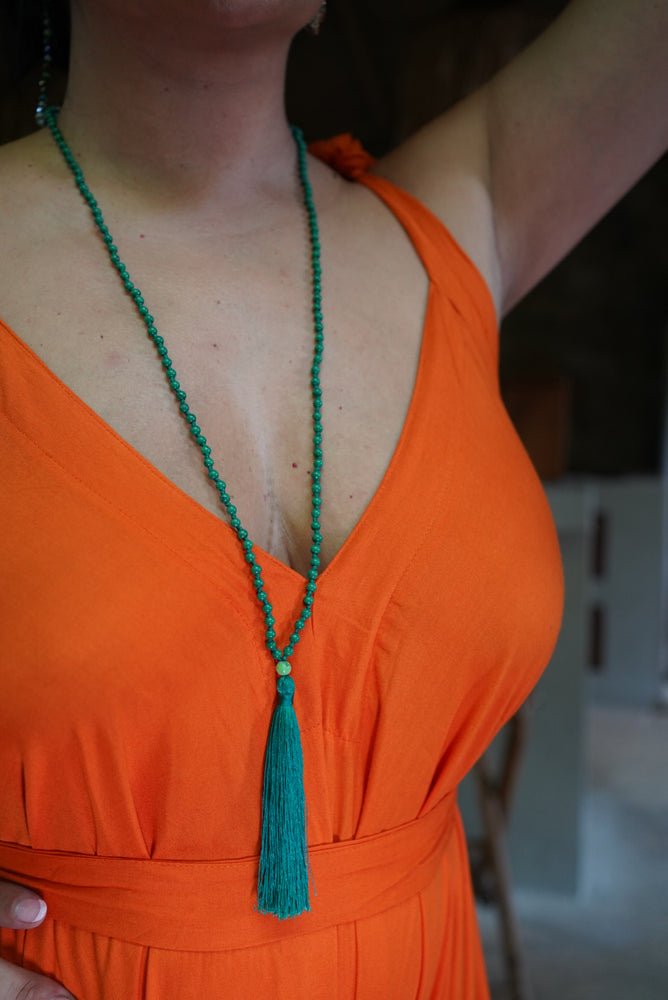 
            
                Load image into Gallery viewer, BALI BLESSED NECKLACE - TEAL
            
        
