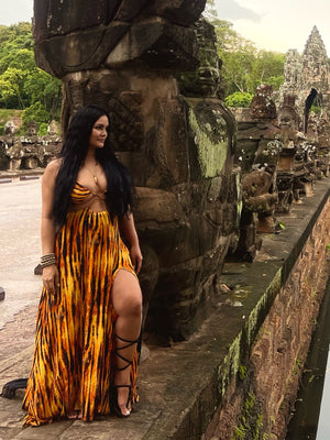 
            
                Load image into Gallery viewer, TIGER MAXI DRESS
            
        