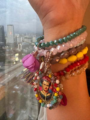 
            
                Load image into Gallery viewer, LUXE MULTIBEADS BRACELETS - FRIDA
            
        