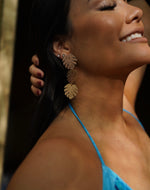 MONSTERA DANGLE EARRINGS